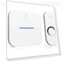 Превью Lighted Wireless Doorbell with 58 Chimes, 1000ft Range, Waterproof — Push Buttons, AIDA
