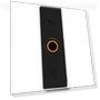 Thumbnail Rectangular Lighted Wired Metal Doorbell Button — Push Buttons, Newhouse Hardware