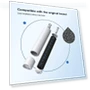Thumbnail Replacement Refrigerator Water Filter with CHIP, 2 Pack — Refrigerator Filters, GLACIER FRESH