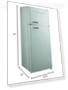 Thumbnail Retro Apartment Size Refrigerator with Top Freezer - 7.5 Cu Ft Capacity — Cooling Solutions, Frigidaire