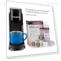 Thumbnail Single Serve K-Cup Pod Coffee Maker, 3 Brew Sizes, Strong Button Feature, 42oz Removable Reservoir — Single-Cup Coffee Makers, Keurig