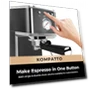 Превью Slim Espresso Machine with Milk Frother Steam Wand, 20 Bar Professional Italian Pump — Coffee & Espresso Combos, CHULUX