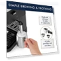 Превью Manual Espresso Machine with Milk Frother, 15 Bar Pump Pressure — Coffee & Espresso Combos, De'Longhi