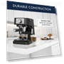 Превью Manual Espresso Machine with Milk Frother, 15 Bar Pump Pressure — Coffee & Espresso Combos, De'Longhi