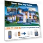 Thumbnail Wireless Doorbell with 3 Receivers, IP55 Waterproof, 1300 FT Range, 55 Chimes — Kits, SURFOU