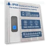 Thumbnail Wireless Doorbell with 3 Receivers, IP55 Waterproof, 1300 FT Range, 55 Chimes — Kits, SURFOU