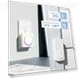 Thumbnail Wireless Doorbell Kit with 3 Receivers & 2 Buttons, 1000ft Range, 32 Melodies — Kits, PHYSEN