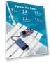 Thumbnail Slim 10000mAh Portable Charger with Built-in Cables - 6 Outputs Power Bank — Charging Solutions, Charmast