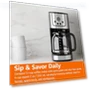 Thumbnail Drip Coffee Maker 12 Cup with Carafe and Reusable Filter, Stainless Steel — Coffee Makers, Amazon Basics