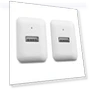 Thumbnail 12W One Port USB-A Wall Charger for Phones and Tablets, 2-Pack — Charging Solutions, Amazon