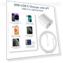 Превью 20W Fast Charger for iPhone with 6FT USB C Cable — Charging Solutions, Shenzhen Dipinle Technology Co., Ltd