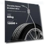 Thumbnail 3 Pack 10 ft Lightning Charging Cable - MFi Certified Fast Charging Nylon Braided Cord — Lightning, Bkayp