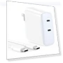 Thumbnail 40W Dual USB C Charger with 6.6ft Cable — Charging Solutions, Dongguan Mizhi Technology Ltd.