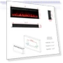 Thumbnail 48" Smart Electric Fireplace Insert with Remote, Touch Screen & APP Control — Electric Heating Solutions, VINEMOUNT