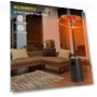 Thumbnail 50,000 BTU Patio Heater with Sand Box, Table Design, Outdoor Heater for Home — Fire Glass, EAST OAK