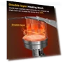 Thumbnail 50,000 BTU Patio Heater with Sand Box, Table Design, Outdoor Heater for Home — Fire Glass, EAST OAK