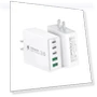 Превью 50W 5-Port USB C Wall Charger Brick with Fast Charging — Charging Solutions, Qwinjwin
