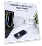 Превью 50W 5-Port PD Fast USB C Wall Charger, 2-Pack — Charging Solutions, Dulums