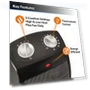 Превью Ceramic Adjustable Thermostat Tabletop or Under-Desk Heater — Portable Heating Solutions, Lasko