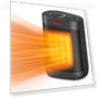 Thumbnail 1000W PTC Ceramic Small Space Heater with Overheating & Tip-Over Protection — Portable Heating Solutions, Oprunsy