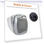 Thumbnail Ceramic Space Heater, Portable Heater for Indoor Use — Portable Heating Solutions, Amazon Basics