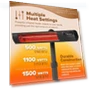 Превью Electric Outdoor/Indoor Infrared Heater, 1500W 3 Settings, Remote Control — Portable Heating Solutions, Aspect Living