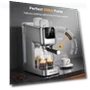 Thumbnail 20 Bar Espresso Machine with Milk Frother & LCD Panel — Coffee & Espresso Combos, RELEXNOW