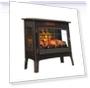 Thumbnail Freestanding Electric Fireplace Stove Heater with 3D Flame Effect — Electric Heating Solutions, Duraflame
