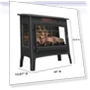 Thumbnail Freestanding Electric Fireplace Stove Heater with 3D Flame Effect — Electric Heating Solutions, Duraflame