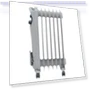 Превью Oil-Filled Radiator Space Heater with Adjustable Thermostat — Portable Heating Solutions, Comfort Zone
