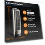 Thumbnail Digital Ceramic Tower Heater with Remote Control — Air Moisturizers, Lasko