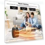 Thumbnail Portable Ceramic Space Heater with Fan - 1500W, 200 Sq Ft Coverage — Portable Heating Solutions, Lutntc