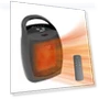 Превью Portable Ceramic Space Heater with Thermostat & Remote Control — Home Climate Control, JIBUFI
