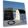 Thumbnail Ventless Propane Gas Blue Flame Space Heater with Thermostat Control, 10000 BTU — Portable Propane Heaters, ProCom