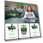 Thumbnail Mini Nano Indoor RC Quadcopter Toy with Jumping Car Mode — Flying Toys