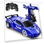 Thumbnail 360° Rotating RC Deformation Robot Car Toy with LED Light — Interactive Figures & Robots, KKONES