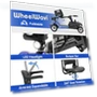 Thumbnail 4 Wheel Compact Foldable Electric Mobility Scooter with Lights and Basket — Mobility Scooters, WheelWavi