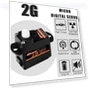 Превью 5PCS 2G Plastic Gear Mini Servo Kit for RC Models — Servos