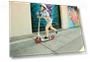 Thumbnail A5 Lux Kick Scooter for Kids - 8" Urethane Wheels, Adjustable Handlebar, Foldable — Push Scooters, Razor