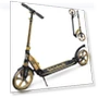 Превью Adjustable Height Folding Scooter with Large Wheels and Anti-Shock Suspension — Push Scooters, SKIDEE