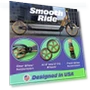 Превью Adjustable Height Folding Scooter with Large Wheels and Anti-Shock Suspension — Push Scooters, SKIDEE
