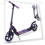 Превью Adjustable Height Folding Scooter with Large Wheels and Anti-Shock Suspension — Push Scooters, SKIDEE