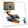 Thumbnail 3 in 1 Cyber Drone Space Toy Building Set — Construction Kits, LEGO