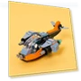 Thumbnail 3 in 1 Cyber Drone Space Toy Building Set — Construction Kits, LEGO