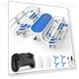Thumbnail Kids Drone with Altitude-Hold, 3D Flip, and Headless Mode — Flying Toys, JY09
