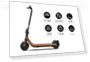 Превью Electric Scooter for Kids 6-14 with Adjustable Handlebar Height — Electric Vehicles, Segway