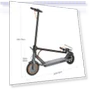 Thumbnail Electric Scooter with Powerful Motor, Long Range, and Cruise Control — Electric Self-Balancing Scooters, VOLPAM