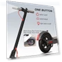 Превью Portable Foldable Electric Scooter for Adults - 8.5" Solid Tires, 350W Motor — Electric Vehicles, Roinside