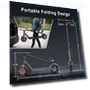 Превью Portable Foldable Electric Scooter for Adults - 8.5" Solid Tires, 350W Motor — Electric Vehicles, Roinside