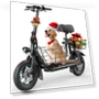 Превью Electric Scooter with Seat, 550W Motor, 18.6MPH Top Speed, 20 Miles Range — Electric Vehicles, URBANMAX